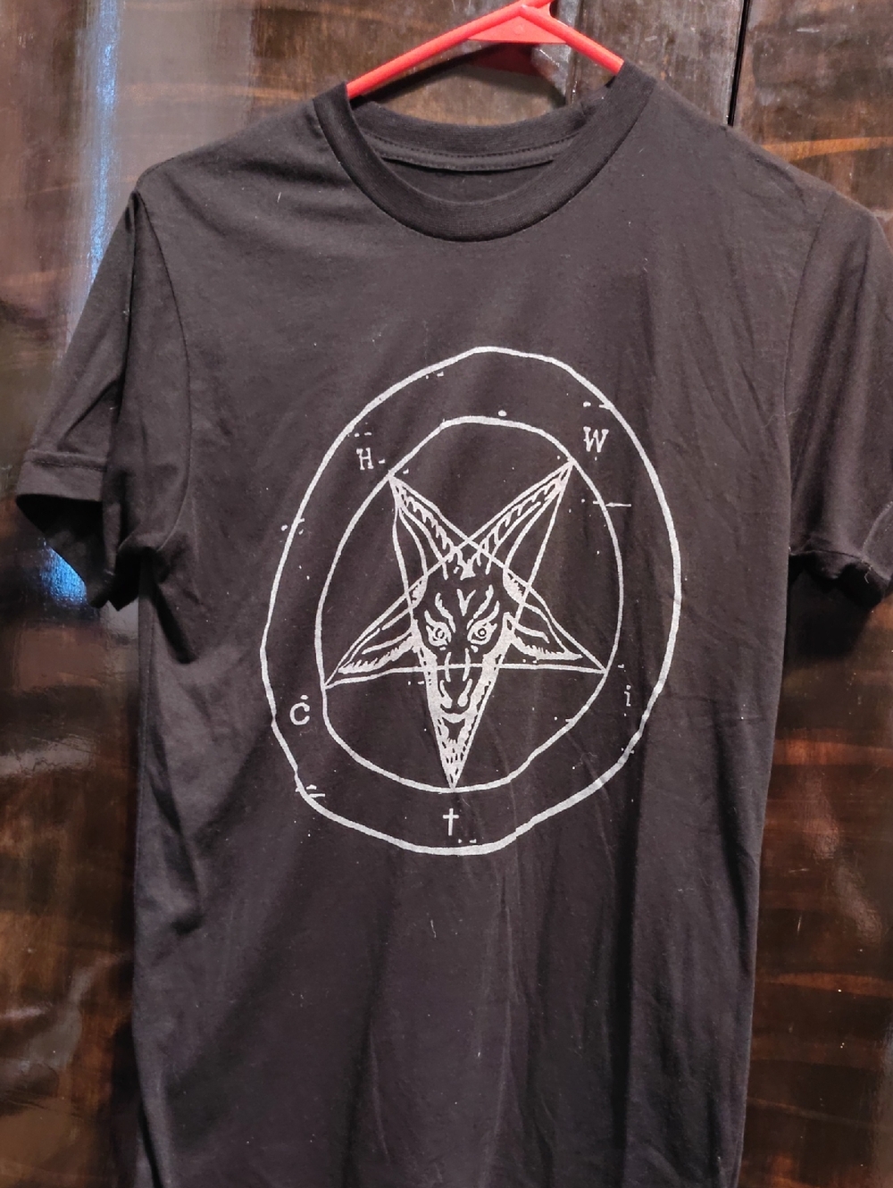 Rare Local Boogeyman Pentagram Baphomet Shirt